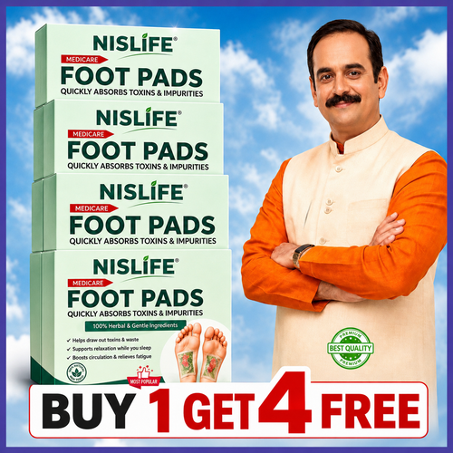 100% Herbal & Gentle Ingredient Weight Lose Foot Pads NT ( Pack Of 5 = 50pc)